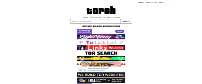 Torch darkweb search engine